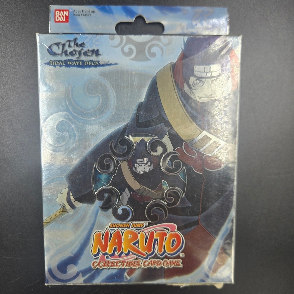 Naruto CCG The Chosen Tidal Wave Deck Bandai Shonen Jump Sealed